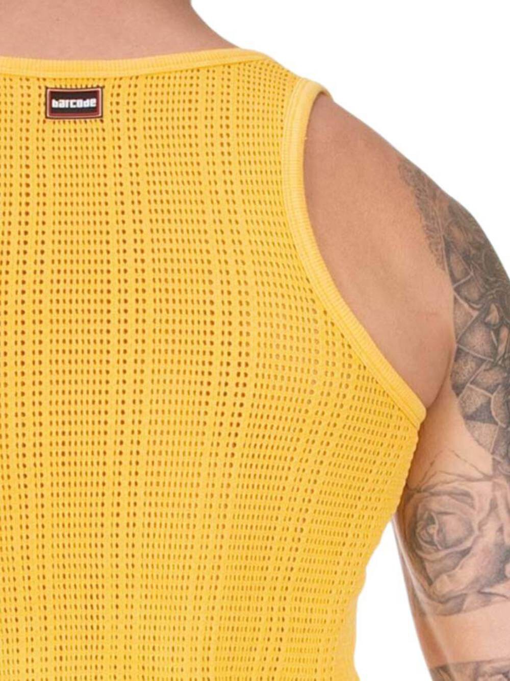 BARCODE Berlin Alabin Knitted Mesh Trendy Tank Top, Semi-Transparent, Breathable gallery