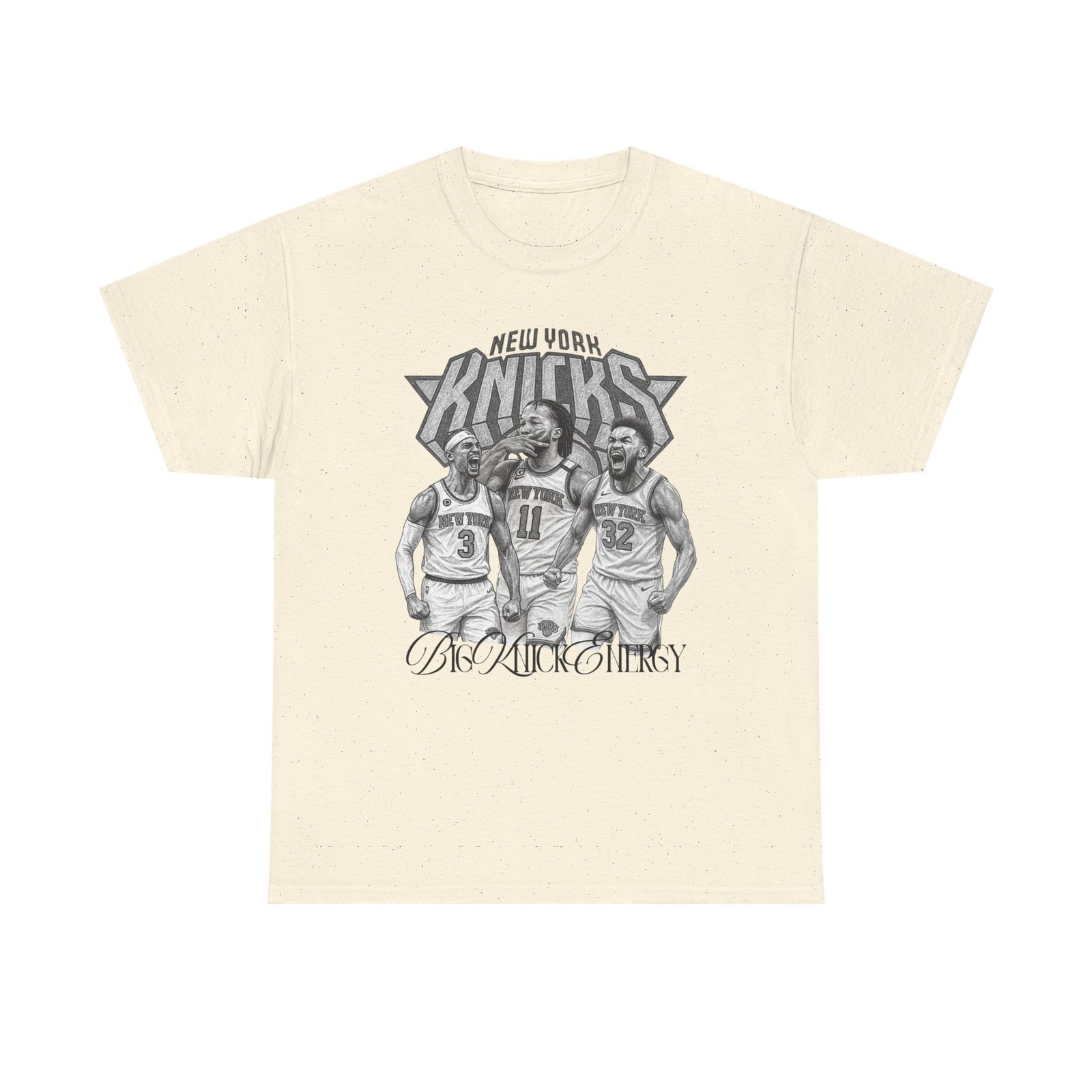 New York Knicks Big 3 T-Shirt – Brunson Hart Towns Big Knick Energy