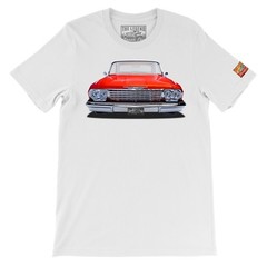 1962 Chevy impala The Legend Classic Car Men’s T-shirts American Muscle Car