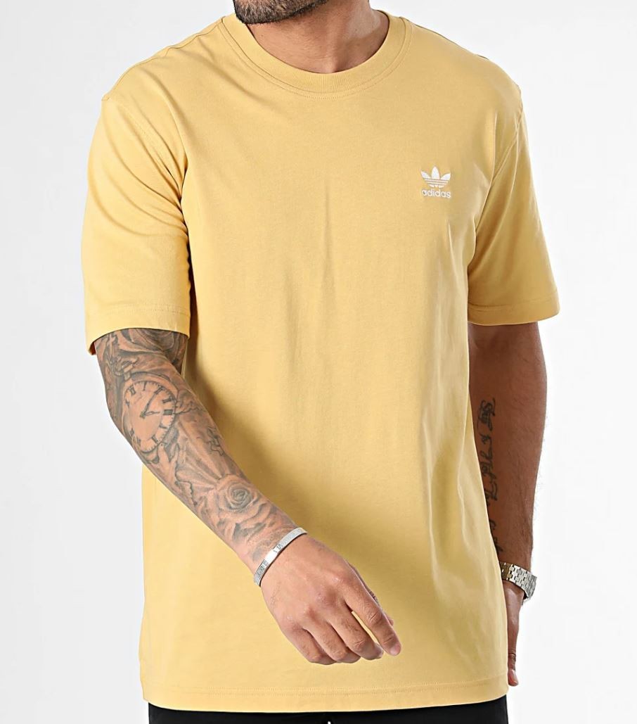 NEW MENS ADIDAS ORIGINALS ESSENTIALS TREFOIL TEE SHIRT~ SIZE MEDIUM #IR9695 gallery