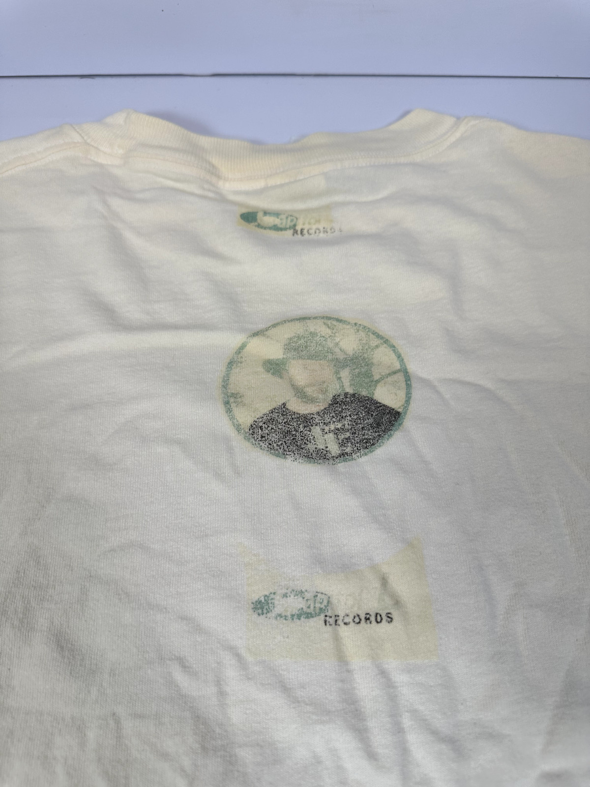 Vintage Faded Unknown Country Artist White Single Stitch T shirt gallery