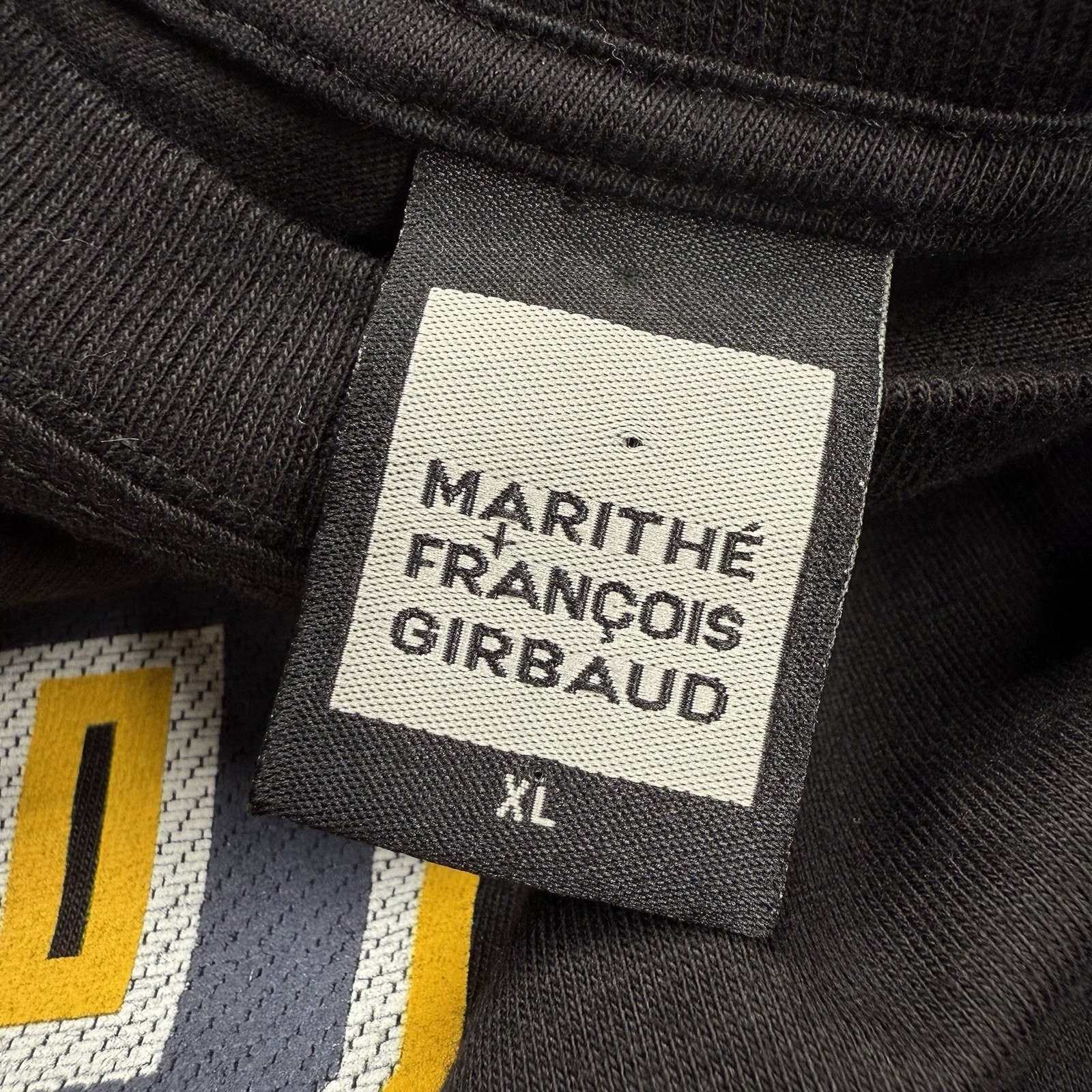 Vtg Marithe Francois Girbaud Y2K Punk Big Logo Mens Long Sleeve Shirt XL Black gallery