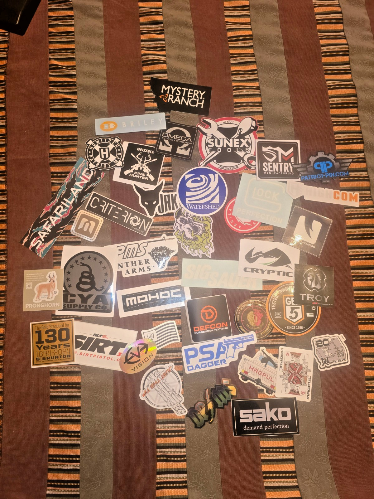 SHOT Show sticker packs 35+ stickers per pack.