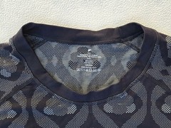 Fabletics Shirt Mens The Training Day Tee XXL Black Nylon Blend Lightweight
