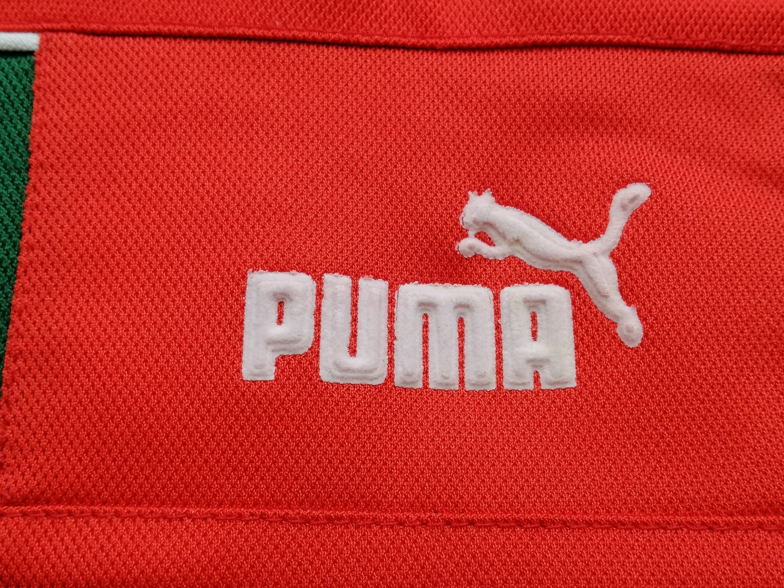 Morocco 1998 - 1999 home vintage football shirt jersey Puma #7 HADJI size XL gallery