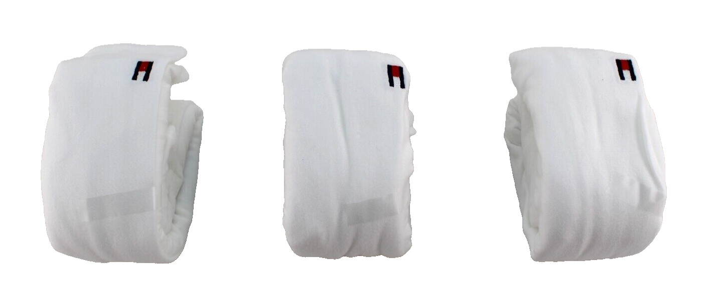 TOMMY HILFIGER Size S 34-36 White Color 3-Pk Classic Crew Neck T-shirts MSRP $42 gallery