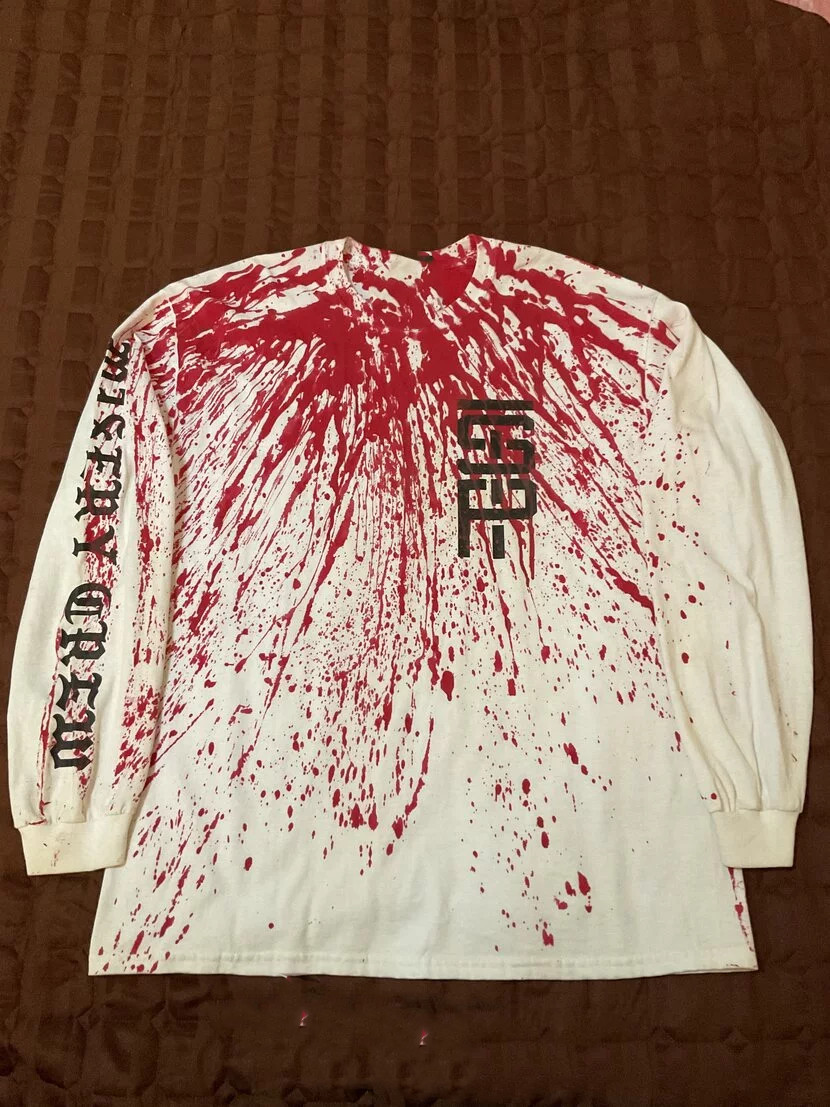 Slaughter To Prevail White Long-Sleeve Shirt AOP S-5XL MAME2D