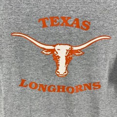 Texas Longhorns Mitchell & Ness NCAA Large Shirt Team Origins Hook Em Horns NWT
