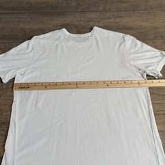 Outerknown Mens T-Shirt Size Small White Slim Fit Cotton B7