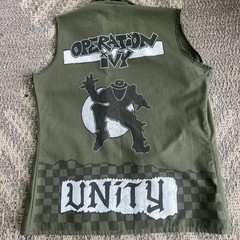 Operation Ivy Rancid Punk Rock Original Handmade Vest + Rancid T’s Pre-Owned