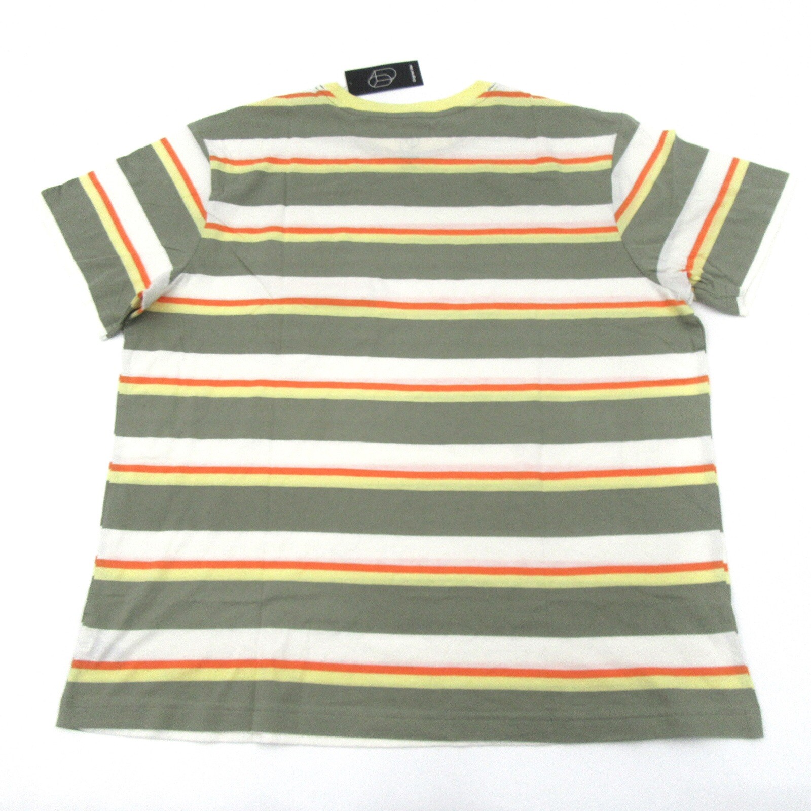 Original Use Mens Size XL Crew Neck Short Sleeve T-Shirt Striped Restful Green gallery