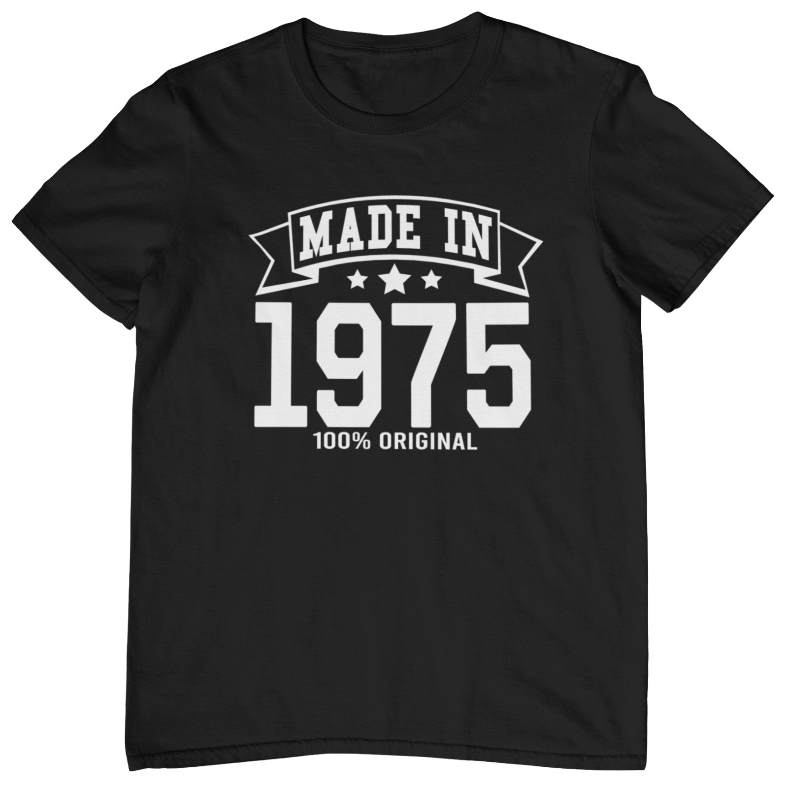 MADE IN 1975 T-SHIRT (Gildan Birthday 47 Gift Dad Mom Present seventies Party) gallery