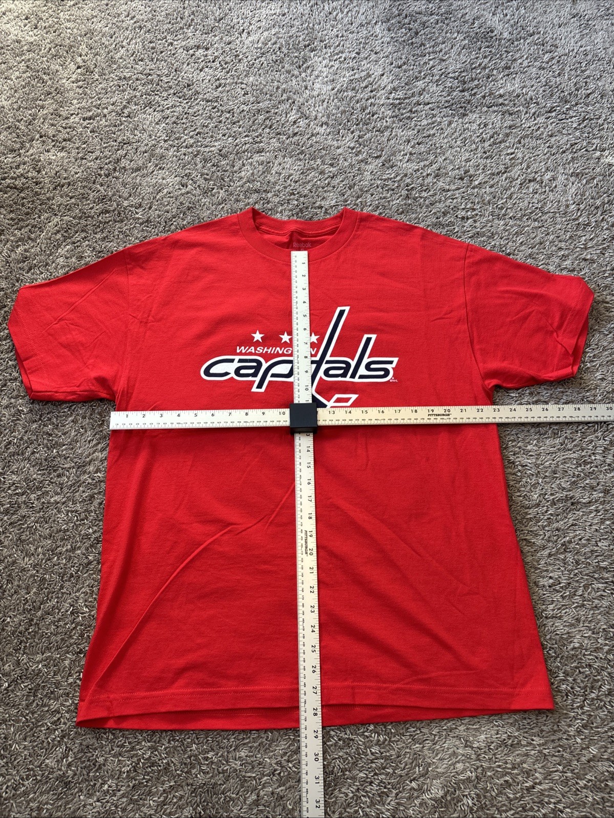 Washington Capitals MATHIEU PERREAULT 85 Hockey Jersey T Shirt Red XL Tee Reebok gallery