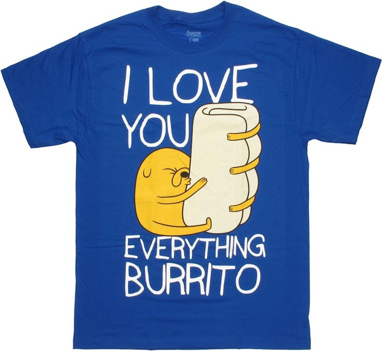I Love You Everything Burrito Funny Cartoon Tee Unisex Short Sleeve Shirt S-5XL gallery