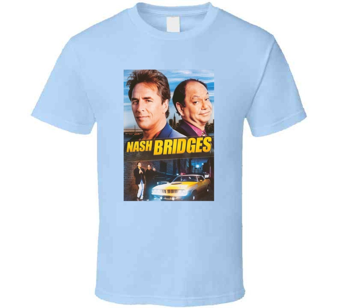 Nash Bridges Tv Show Tee 90s American Police Television Series T Shirt gallery