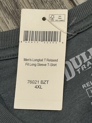 Duluth Trading Co Men’s Longtail T Relaxed Fit Short Sleeve T-Shirt Tee 4XL NEW