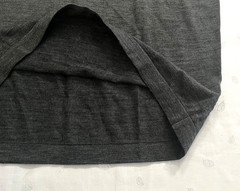 NWT $99 Massimo Dutti Wool lyocell blend Tee Shirt in Dark Gray Men’s Size M