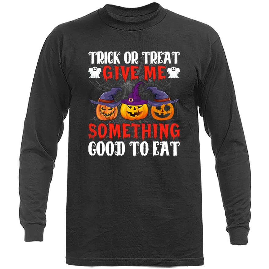 Halloween Costume Spooky Witches Pumpkin Ghost Long Sleeve T-Shirt