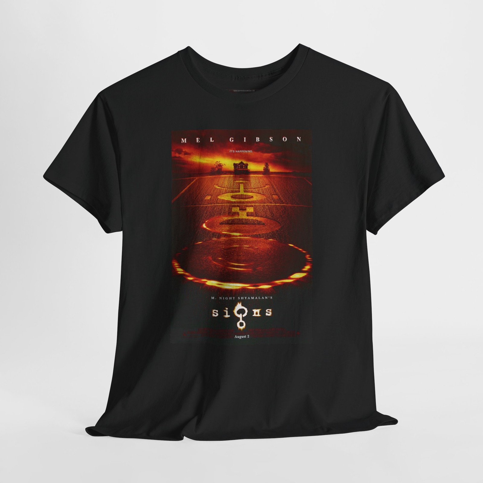 Signs 2002 Retro Movie Poster Horror Unisex Graphic T-Shirt gallery
