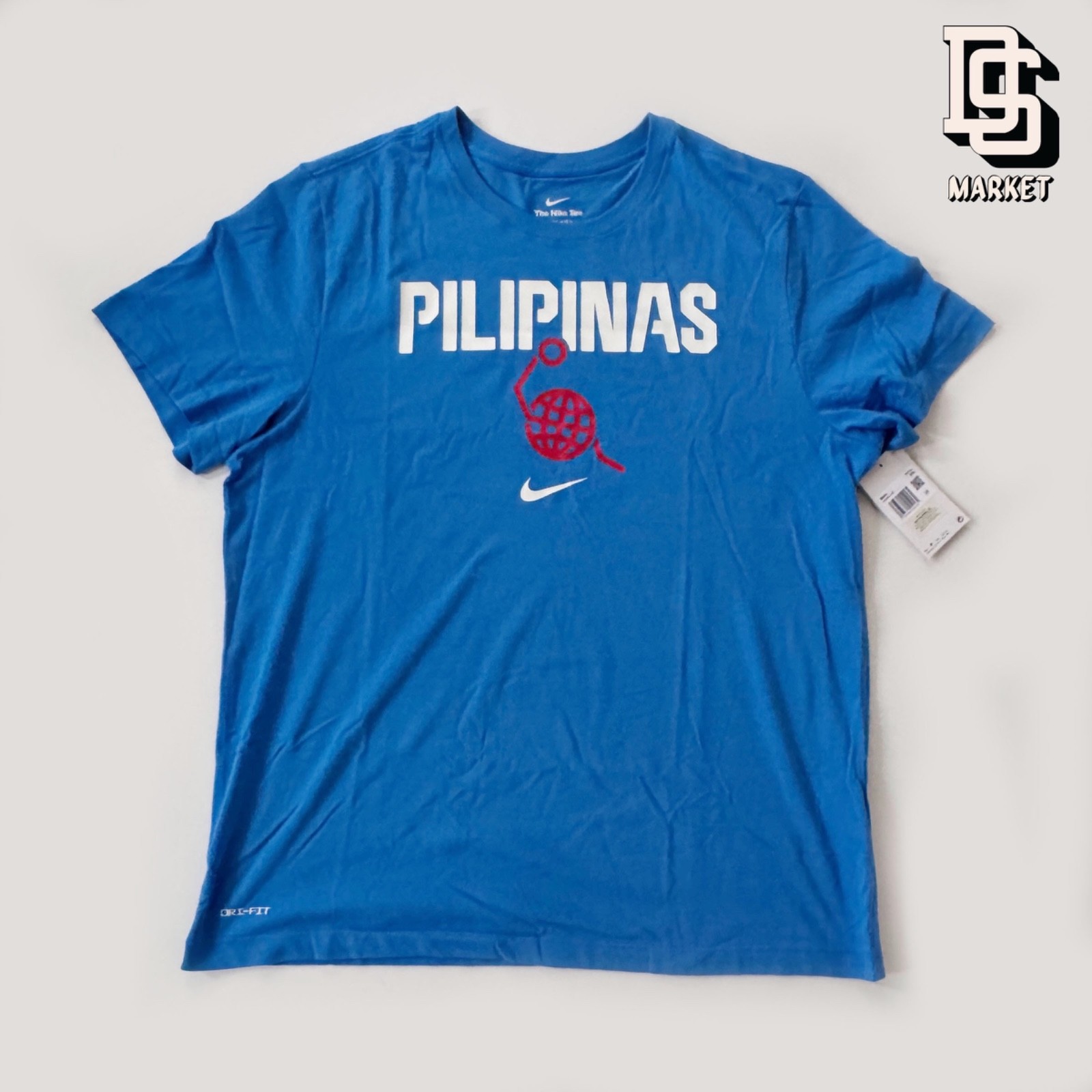 RARE NIKE GILAS PILIPINAS PHILIPPINES T-SHIRT XXL ASIAN SIZE BGC FORT PARK FIBA