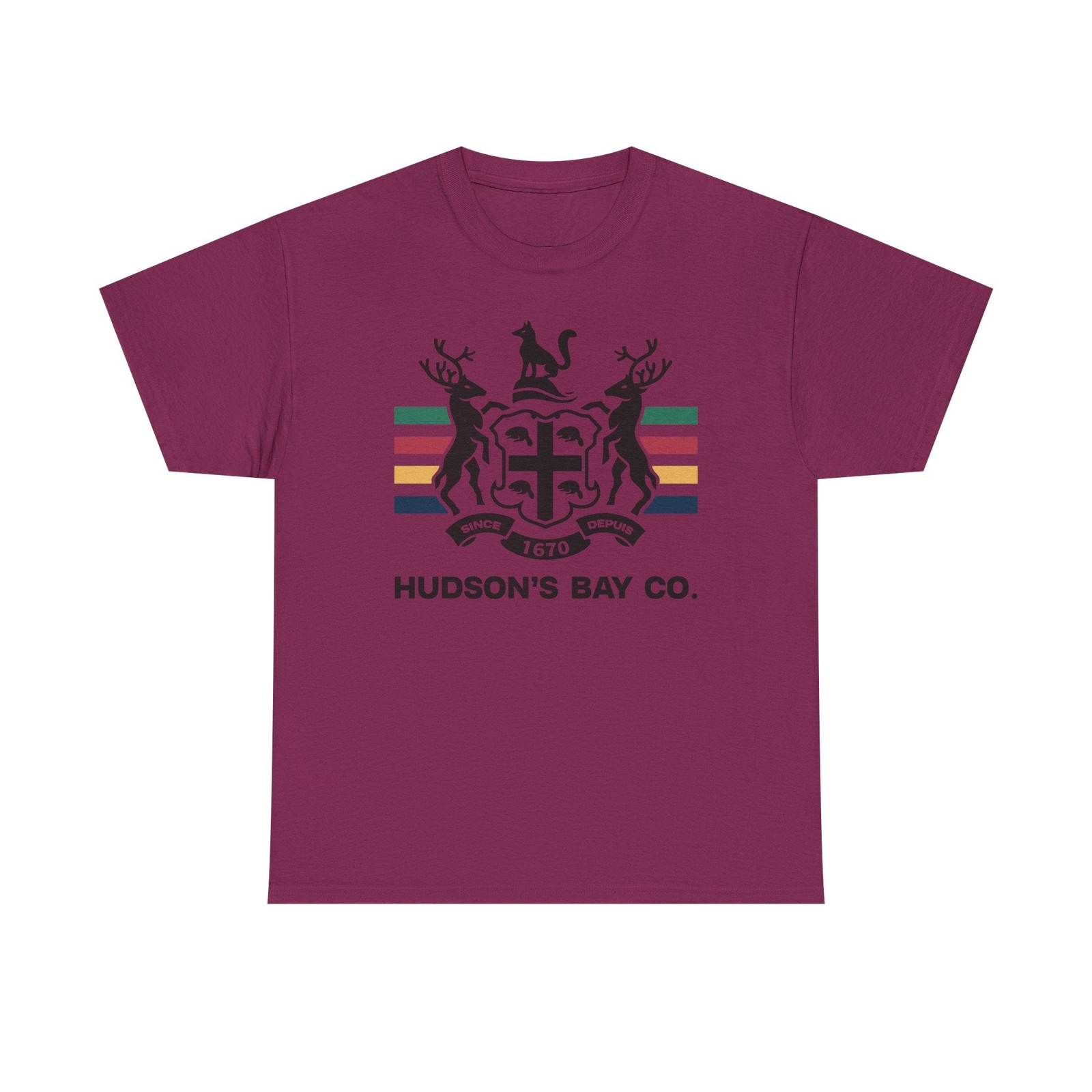 Hudson’s Bay Co T-Shirt – HBC Retail Department Store Logo Tee