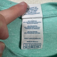 Delta Ringspun Birmingham Pride Graphic T-Shirt Mens XL Green Good Skyline