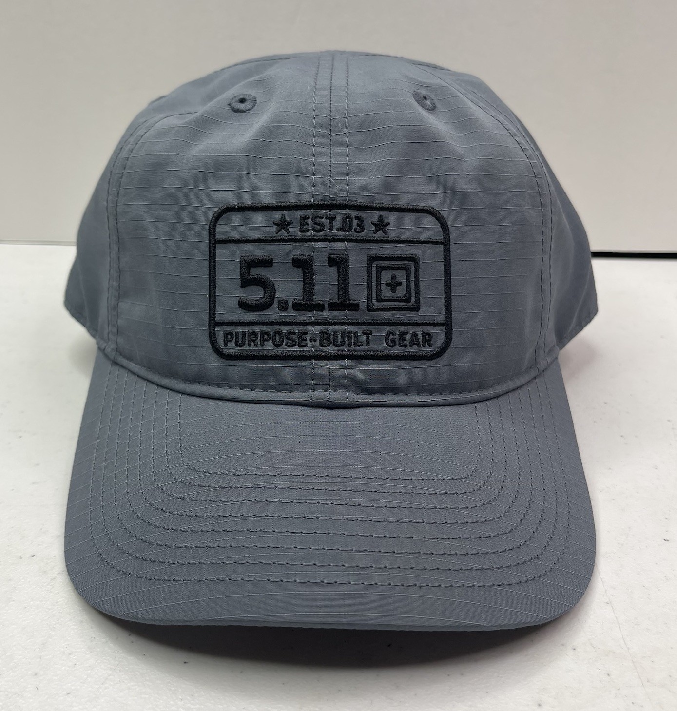 5.11 Tactical Hat Men One Size Gray Adjustable Cap 5-Panel Purpose Built Gear Lo gallery