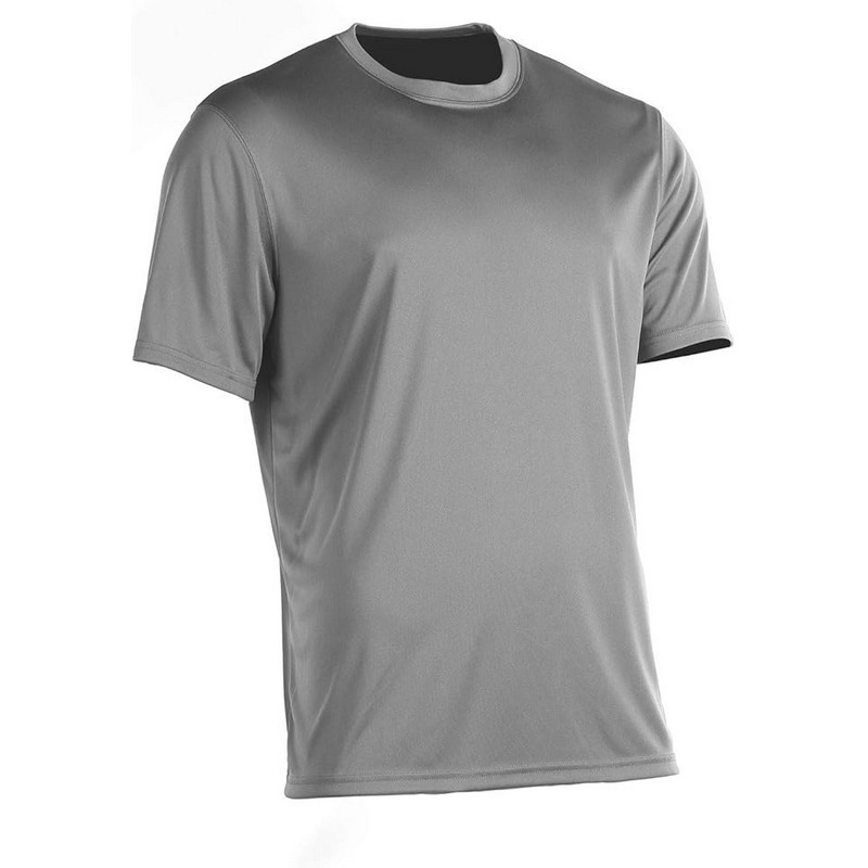 Champion Tactical TAC22 Men's Short Sleeve Double Dry T-Shirt, Stone Gray, Large gallery