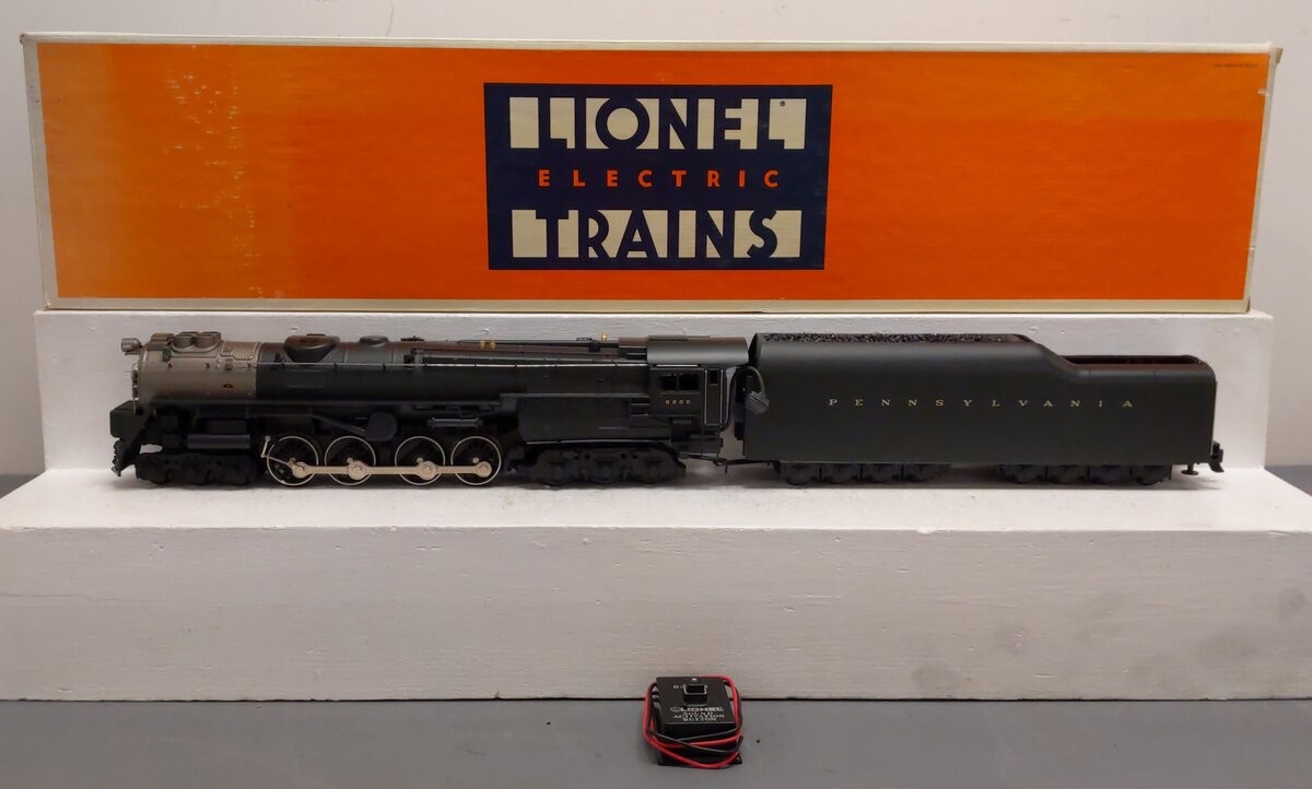 Lionel 6-18010 O PRR 6-8-6 Turbine Steam Locomotive & Tender with RS #6200 MT