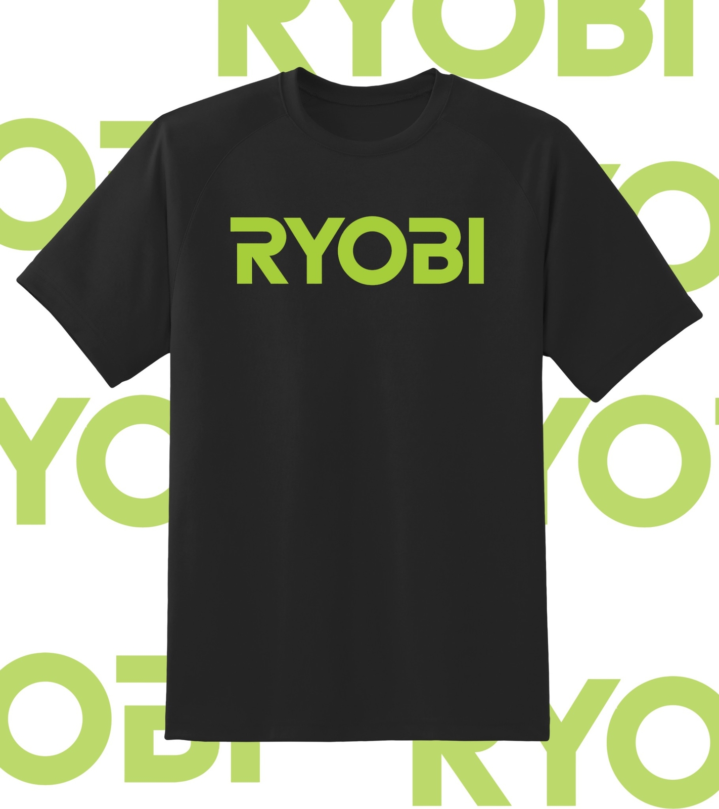 Ryobi Tools TEXT Logo shirt 6 Sizes Youth Med- Adult 6XL! Fast Ship! gallery