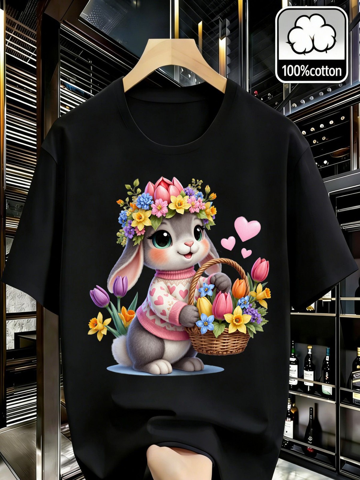 1pc New Year Gift! Valentine's Day Gift! Gift! Easter Gift! 100% Cotton Color gallery