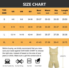 Fajas Colombianas Para Hombre Men Compression Full Body Shaper Workout Bodysuit