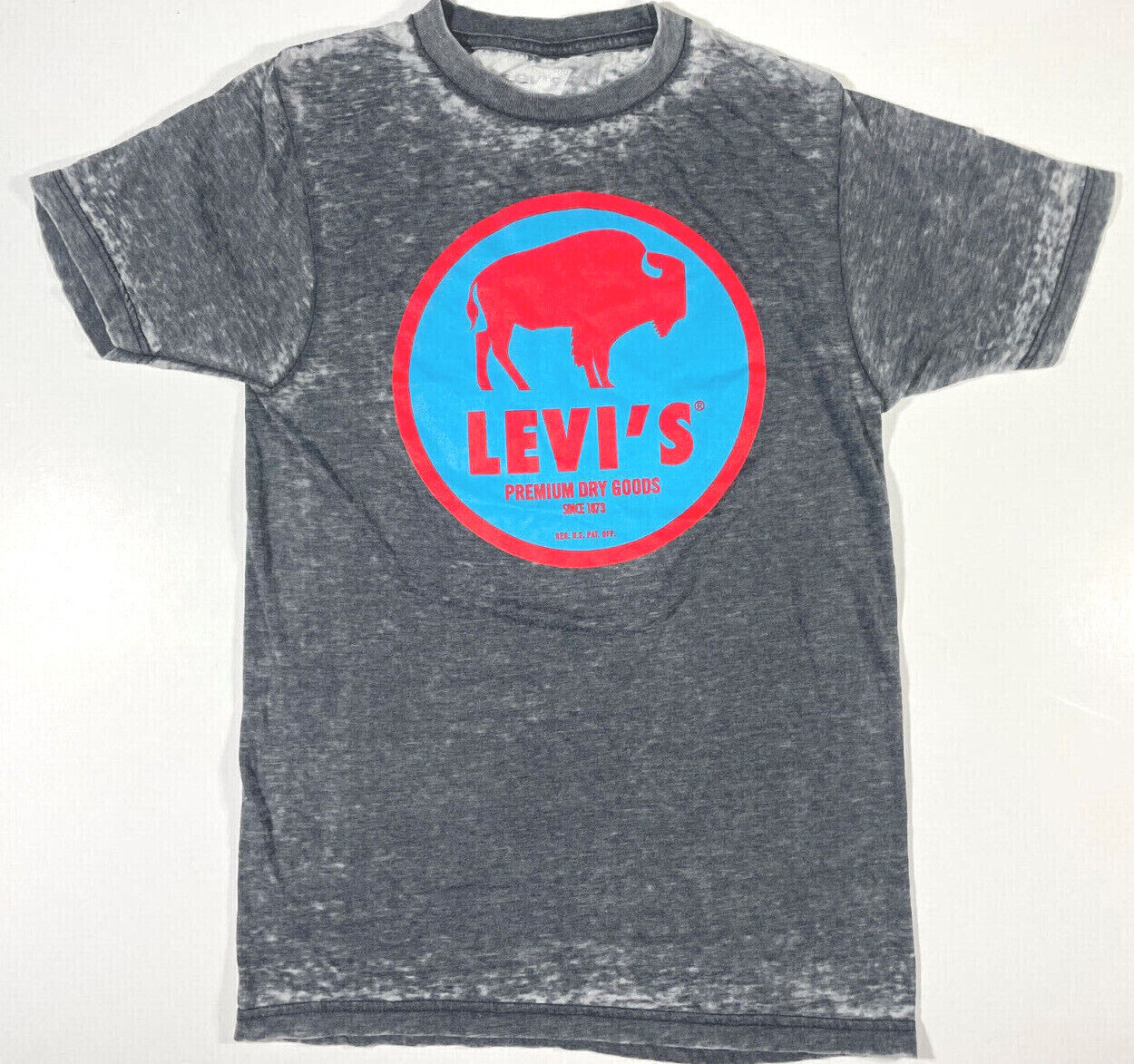 Levi's T Shirt Levis Strauss Levi Vintage Grey Premium Dry Goods Since 1873 gallery