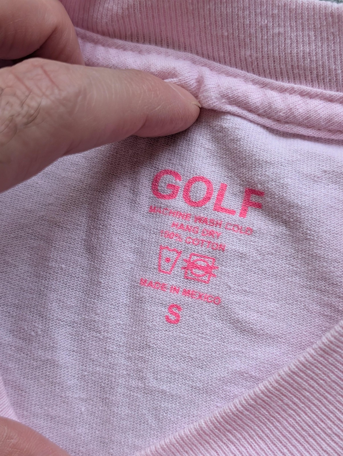 GOLF Wang Igor Shirt Mens Small Pink Tyler The Creator May 17 Graphic Music Tee gallery
