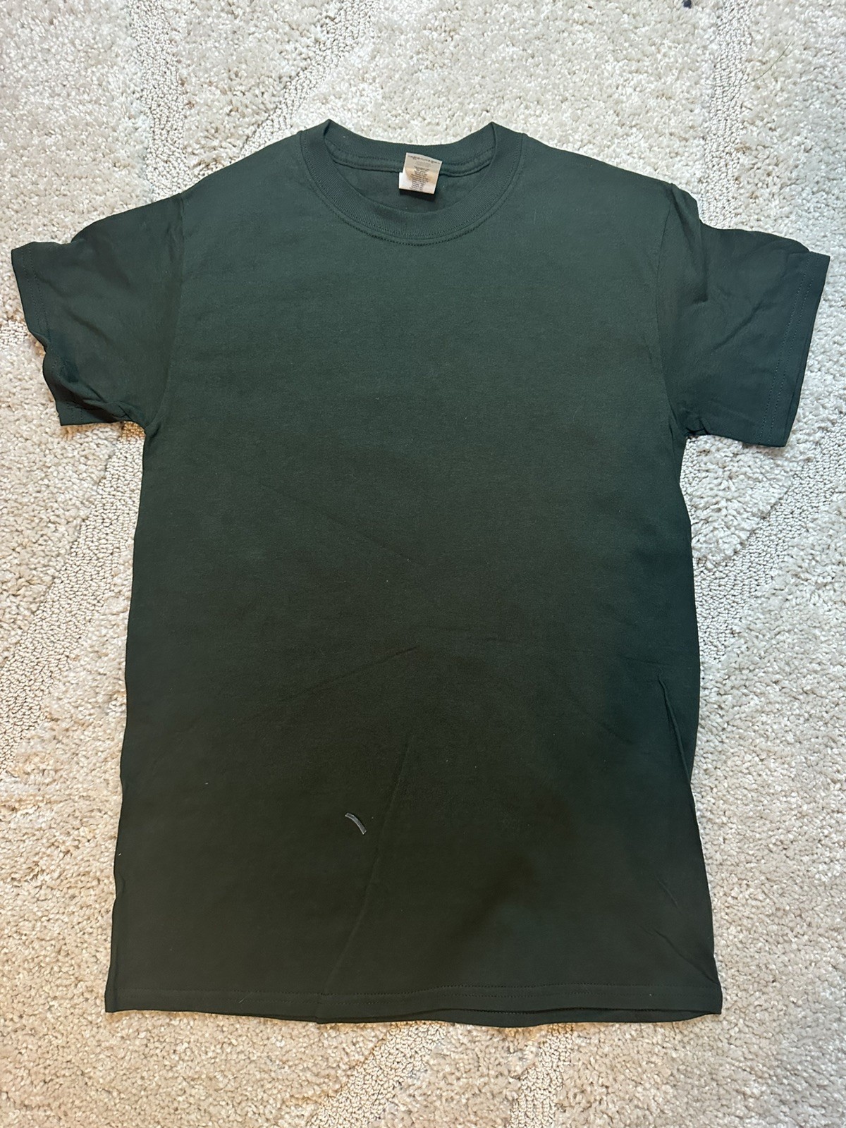 Gildan Men's Women’s Crew Neck T-Shirts, 5/Pack, 100% Cotton size Small gallery