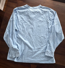 L.L. Bean Men’s Carefree Unshrinkable Tee – Size Large – Lake Blue
