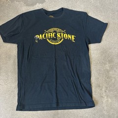 Pacific Stone black & yellow graphic t-shirt men’s sz L