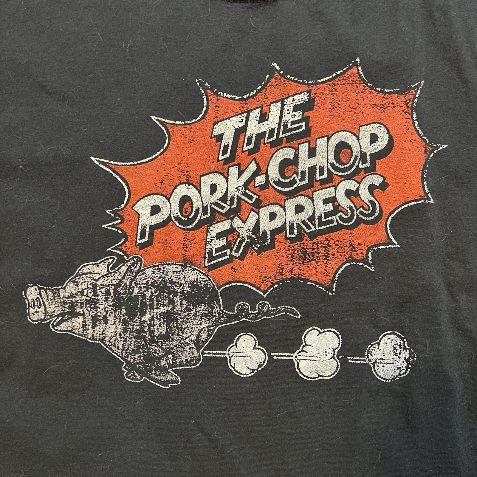 Big Trouble in Little China Pork Chop Express Jack Burton T-Shirt Size 2XL gallery