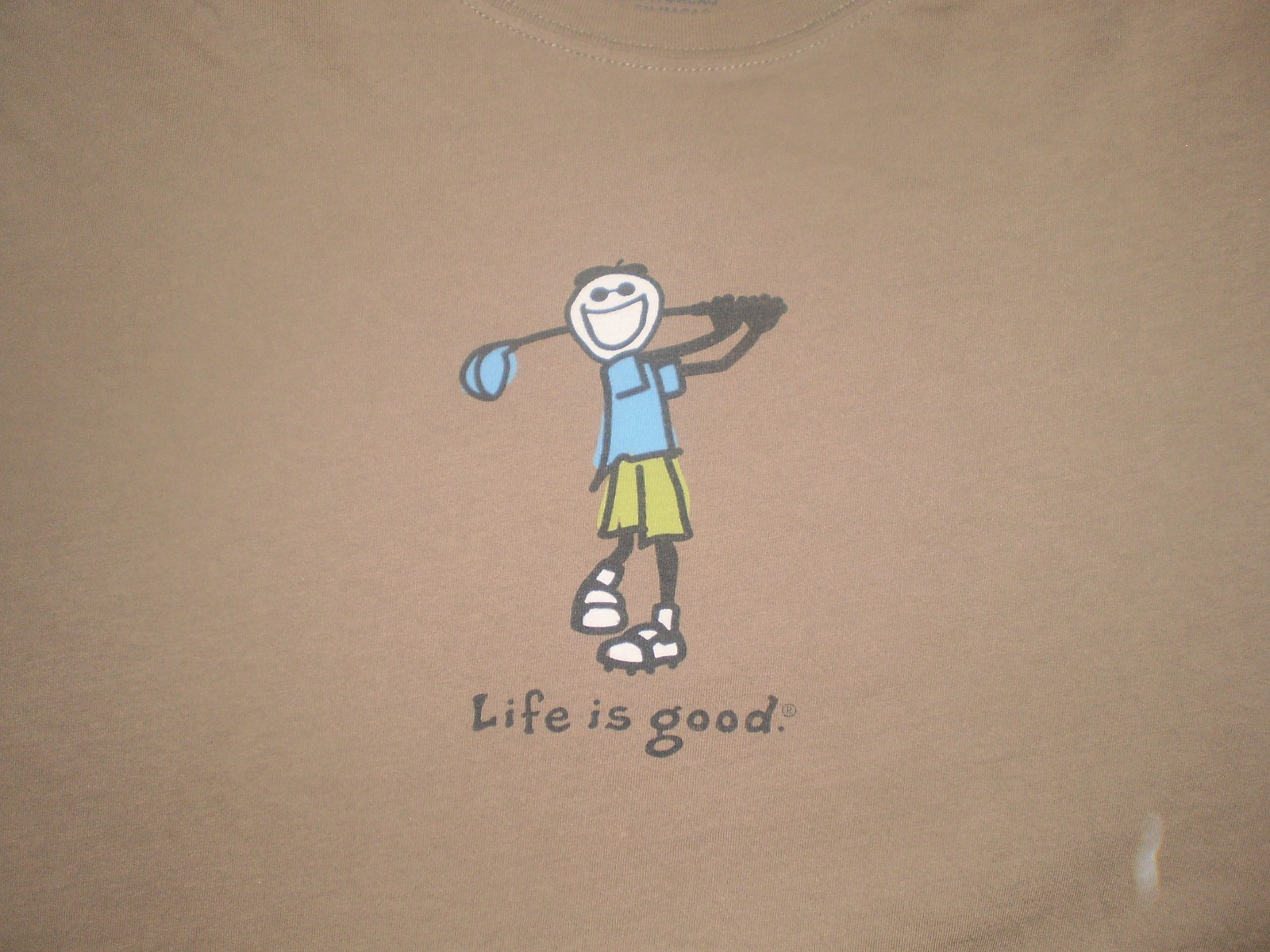 Life Is Good semi-fitted sleep shirt unisex size large gallery
