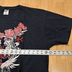 Men’s Y2k Trigger Happy Gun Graphic Grunge Design Black Shirt Men’s XL
