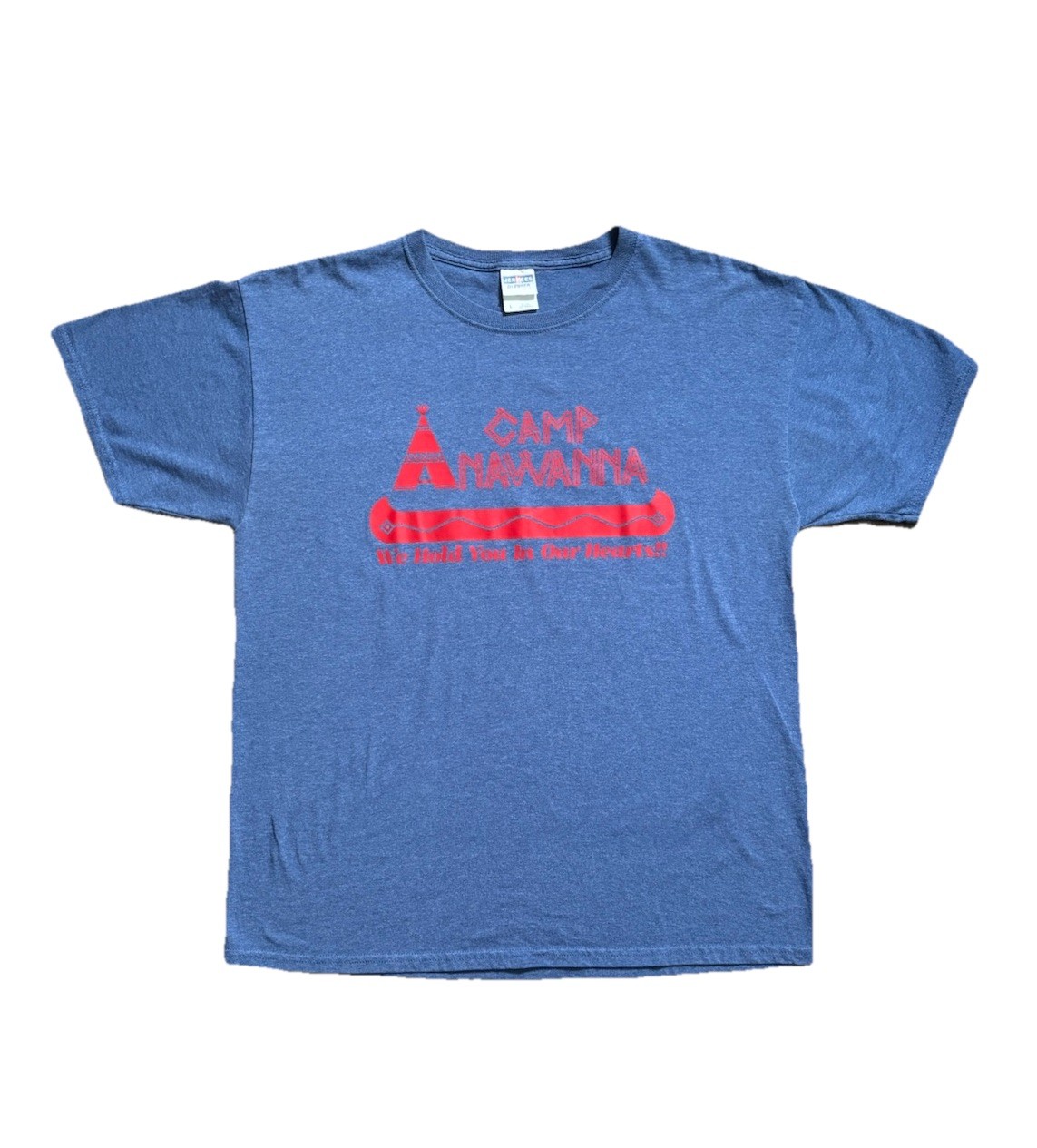 Vintage Camp Anawanna Salute Your Shorts T Shirt Size Large gallery