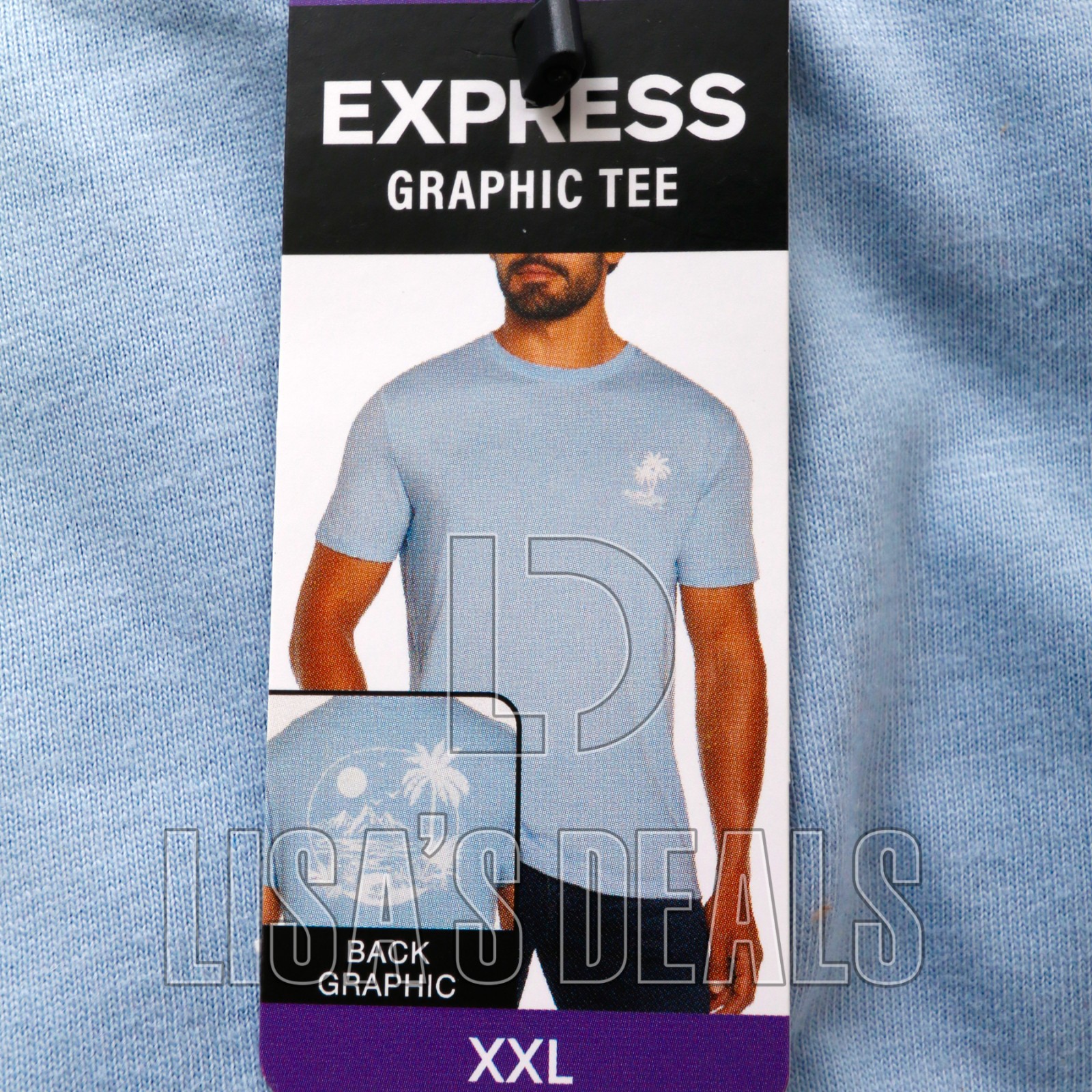 Express Men's Short Sleeve Soft Cotton Comfortable Crew Neck Graphic Tee gallery