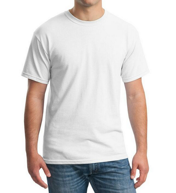 6 Pack Of Gildan G5000 White Adult Heavy Cotton Tee 100% Cotton Select Size gallery