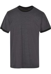 Build Your Brand Basic Ringer Tee BB022 – Short Sleeves and Crew Neck