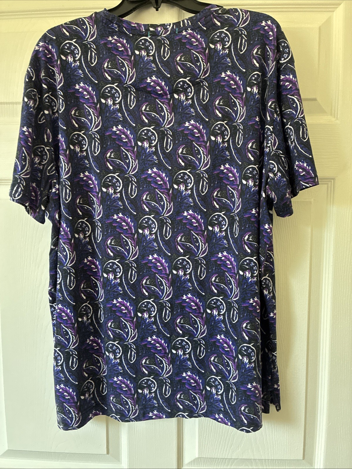 Robert Graham Floral Paisley Short Sleeve T-Shirt 2XL $118 pre-owned gallery