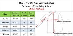 3-Pack Men’s Long Sleeve Thermal Shirts (Sizes- S-2XL)