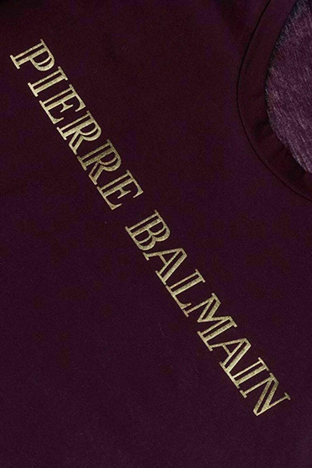 Pierre Balmain Mens Iconic Top Logoshirt Gold Logo Shirt Kurzarm T-Shirt 52 XL gallery