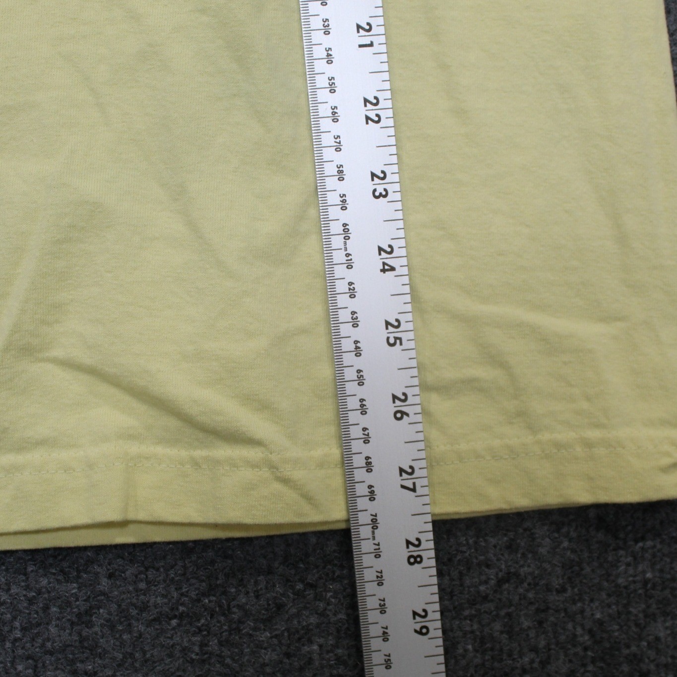 Carhartt Loose Fit Pocket T Shirt Pale Yellow Short Sleeve Cotton Mens S gallery