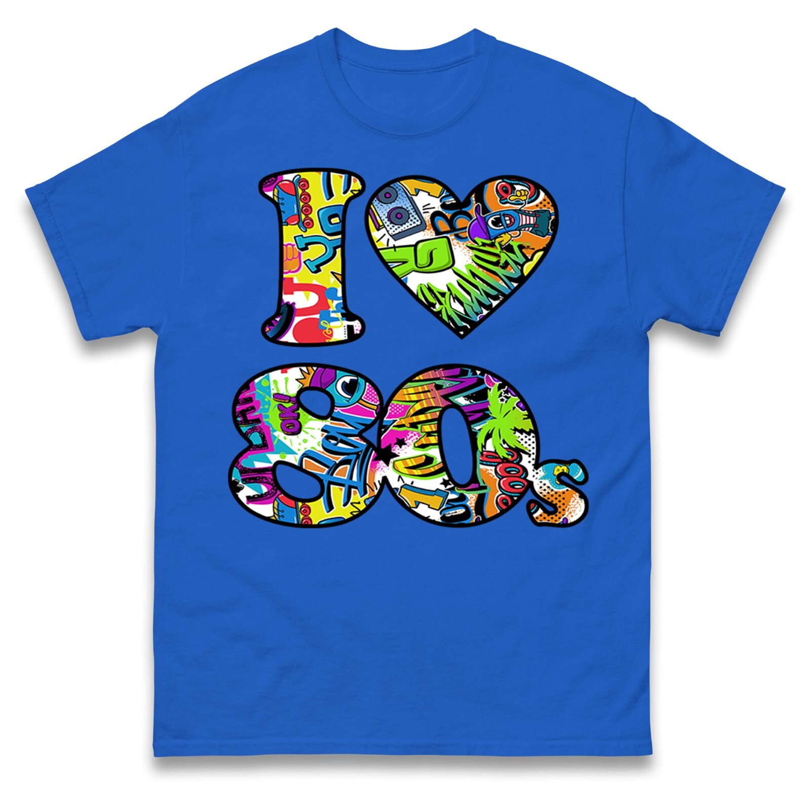 I Love 80S T Shirt, Vintage Retro Music, 90s Music Lover Tee gallery