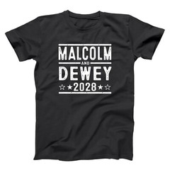 Malcom and Dewey 2028 Election 90s in middle tv show funny Xs-5x Unisex Tshirt